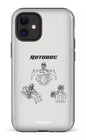 iPhone 12 Mini Tough Rotobec Gris -