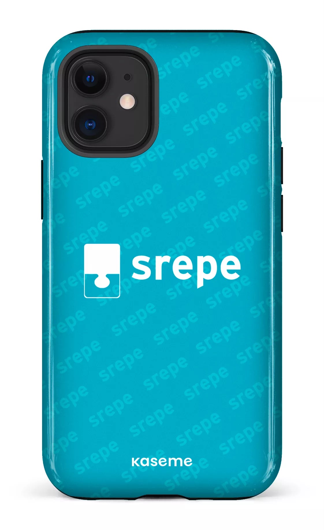 iPhone 12 Mini Tough SREPE Pattern Turquoise -