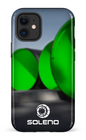 iPhone 12 Mini Tough Soleno gros tuyaux vert -