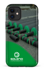 iPhone 12 Mini Tough Soleno tuyaux vert x vague -