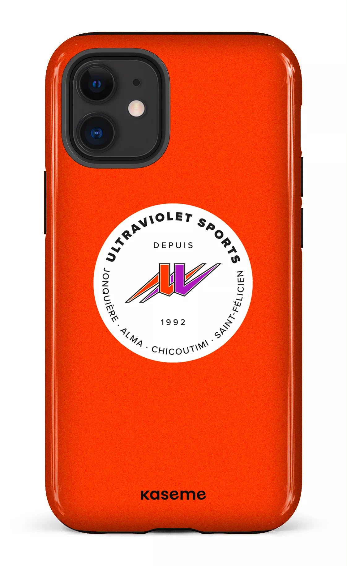iPhone 12 Mini Tough UltraViolet - Orange -