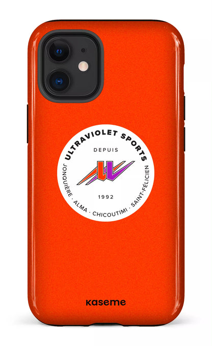 iPhone 12 Mini Tough UltraViolet - Orange -