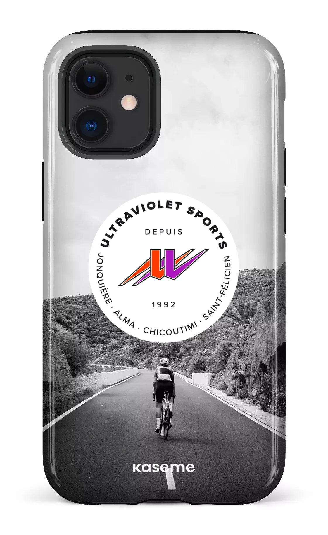 iPhone 12 Mini Tough UltraViolet Vélo -
