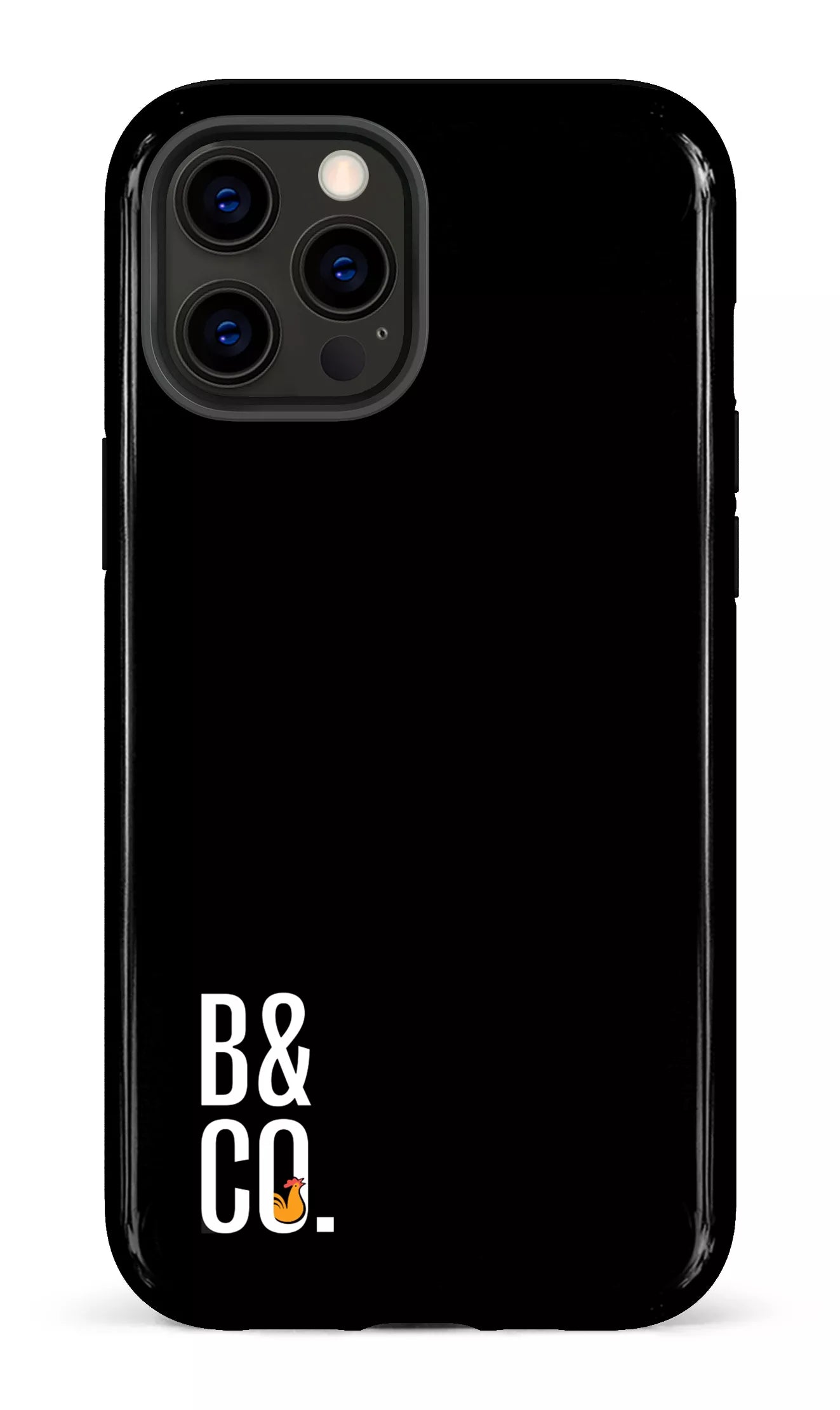 iPhone 12 Pro Max Tough B&Co Noir -
