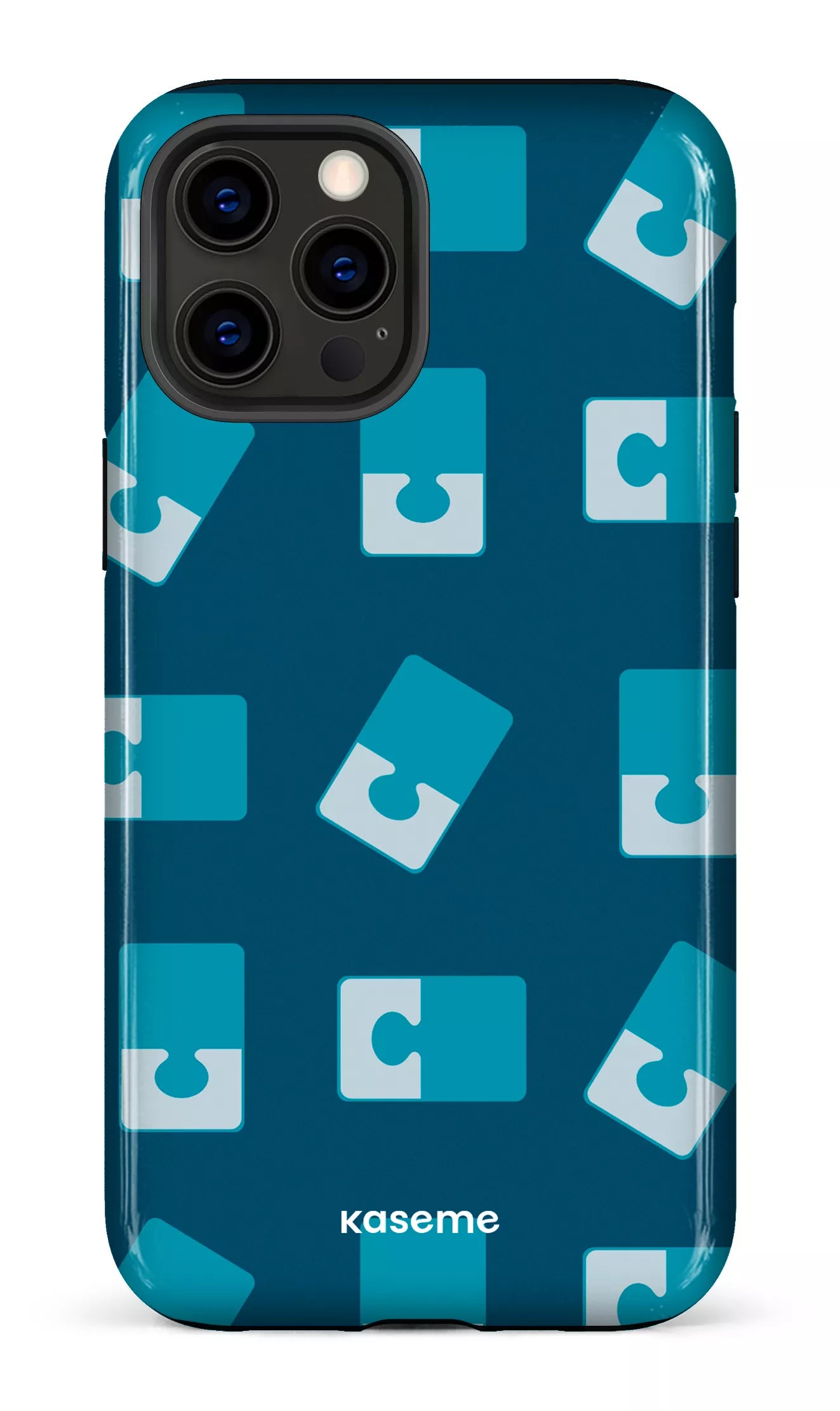 iPhone 12 Pro Max Tough Casse-tête Bleu -