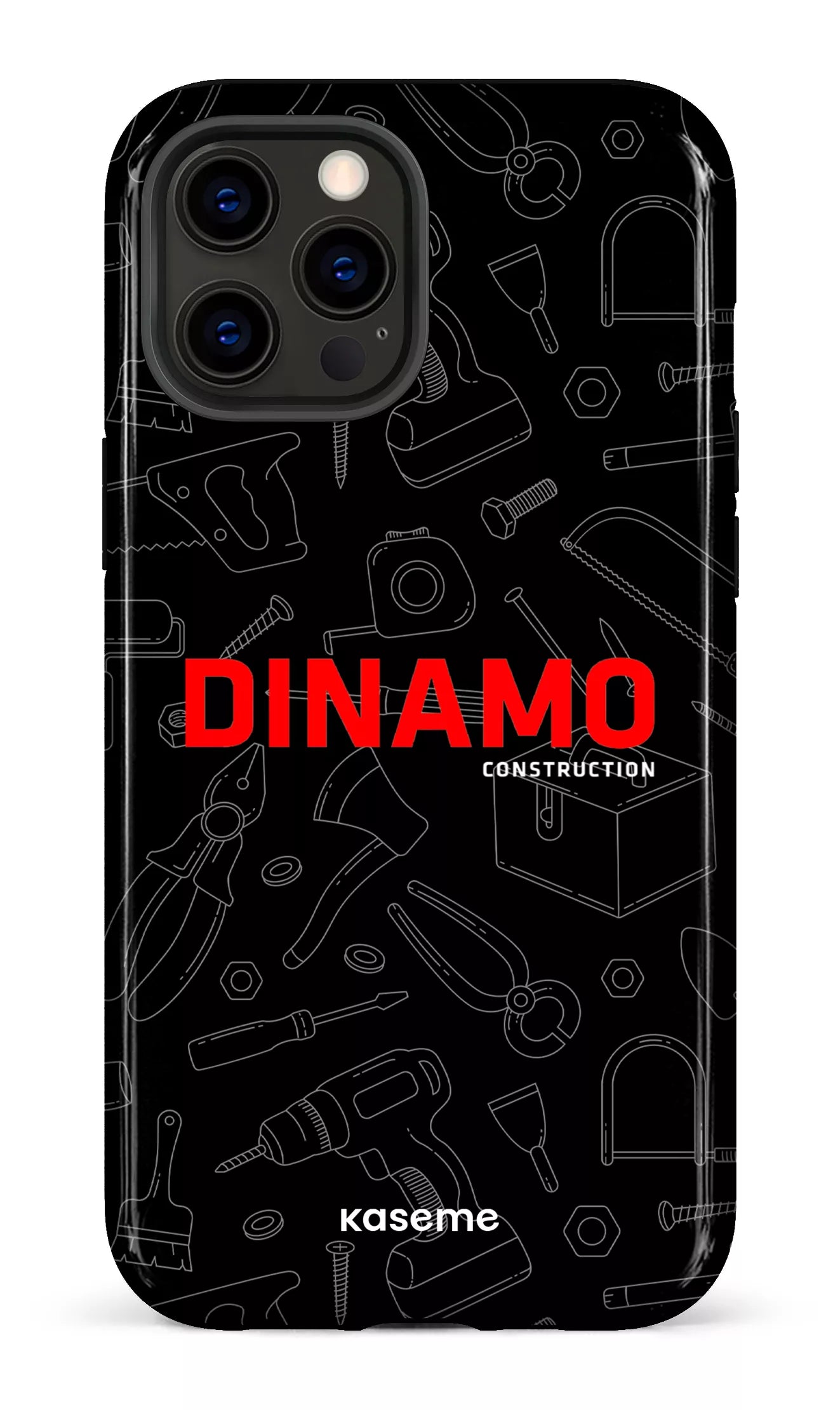 iPhone 12 Pro Max Tough Dinamo Noir -