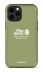 iPhone 12 Pro Max Tough Flordeco logo Sauge -
