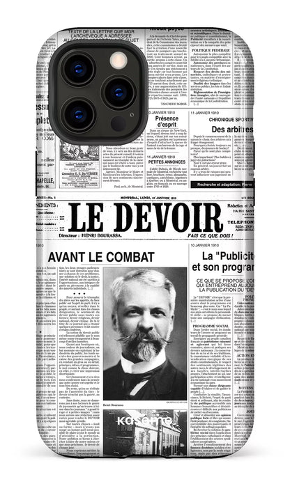 iPhone 12 Pro Max Tough Le Devoir — Premier édito -