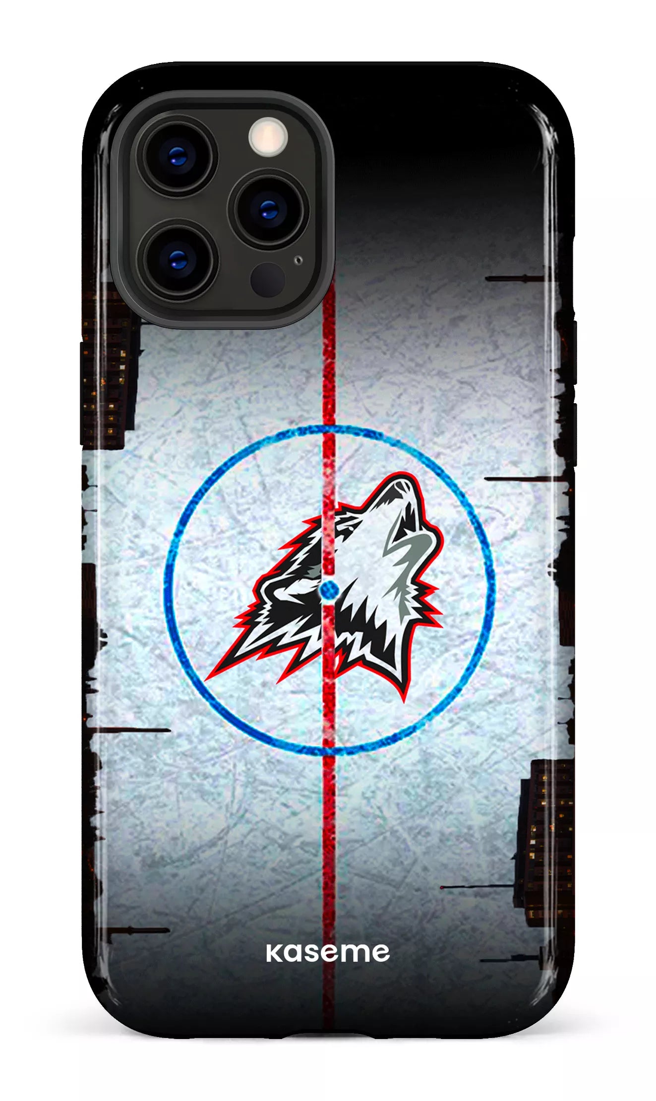iPhone 12 Pro Max Tough Les Huskies Patinoire -