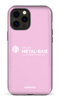 iPhone 12 Pro Max Tough Métal-Baie Rose -