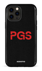 iPhone 12 Pro Max Tough PGS Noir&Rouge -