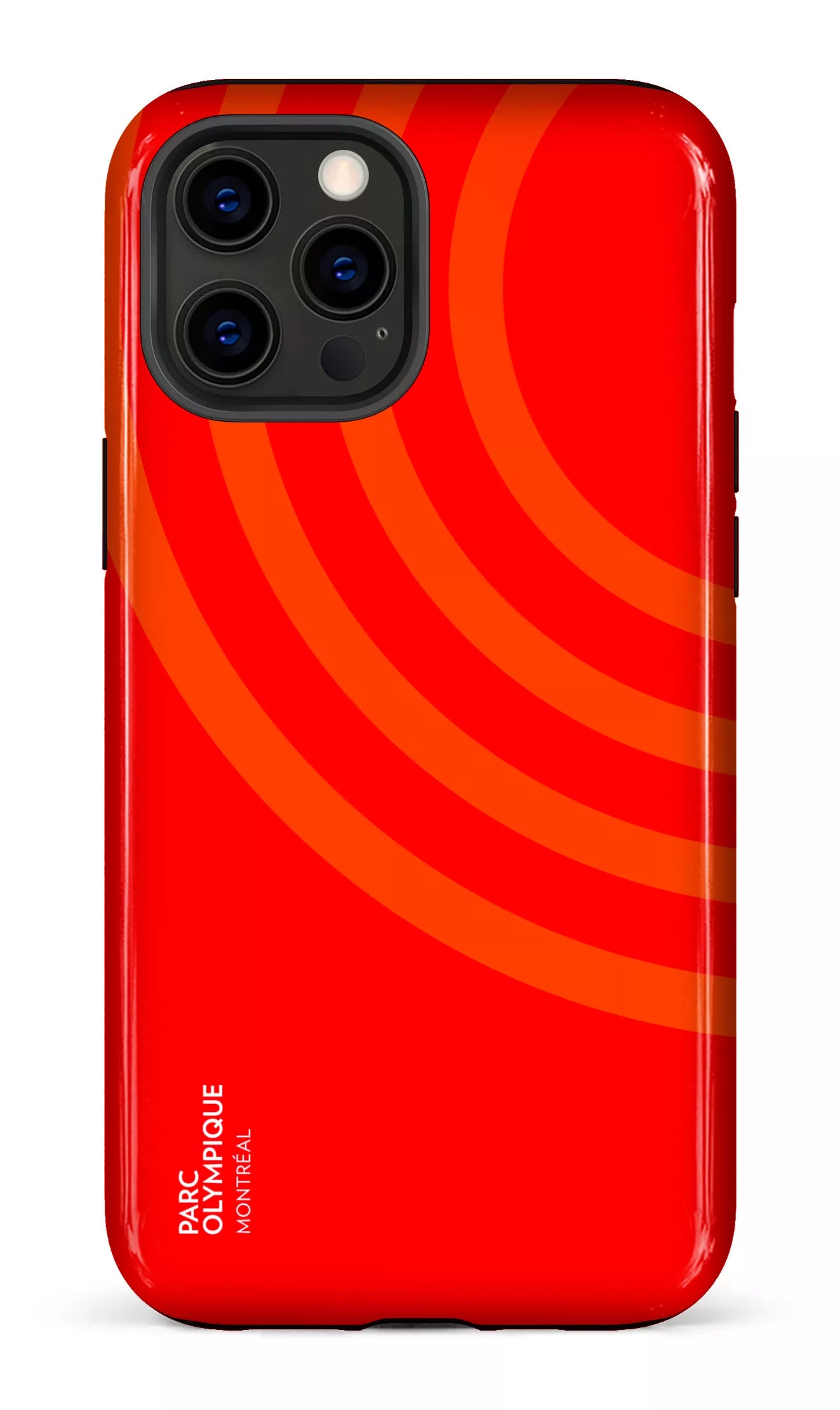 iPhone 12 Pro Max Tough Parc Olympique - Logo Rouge -