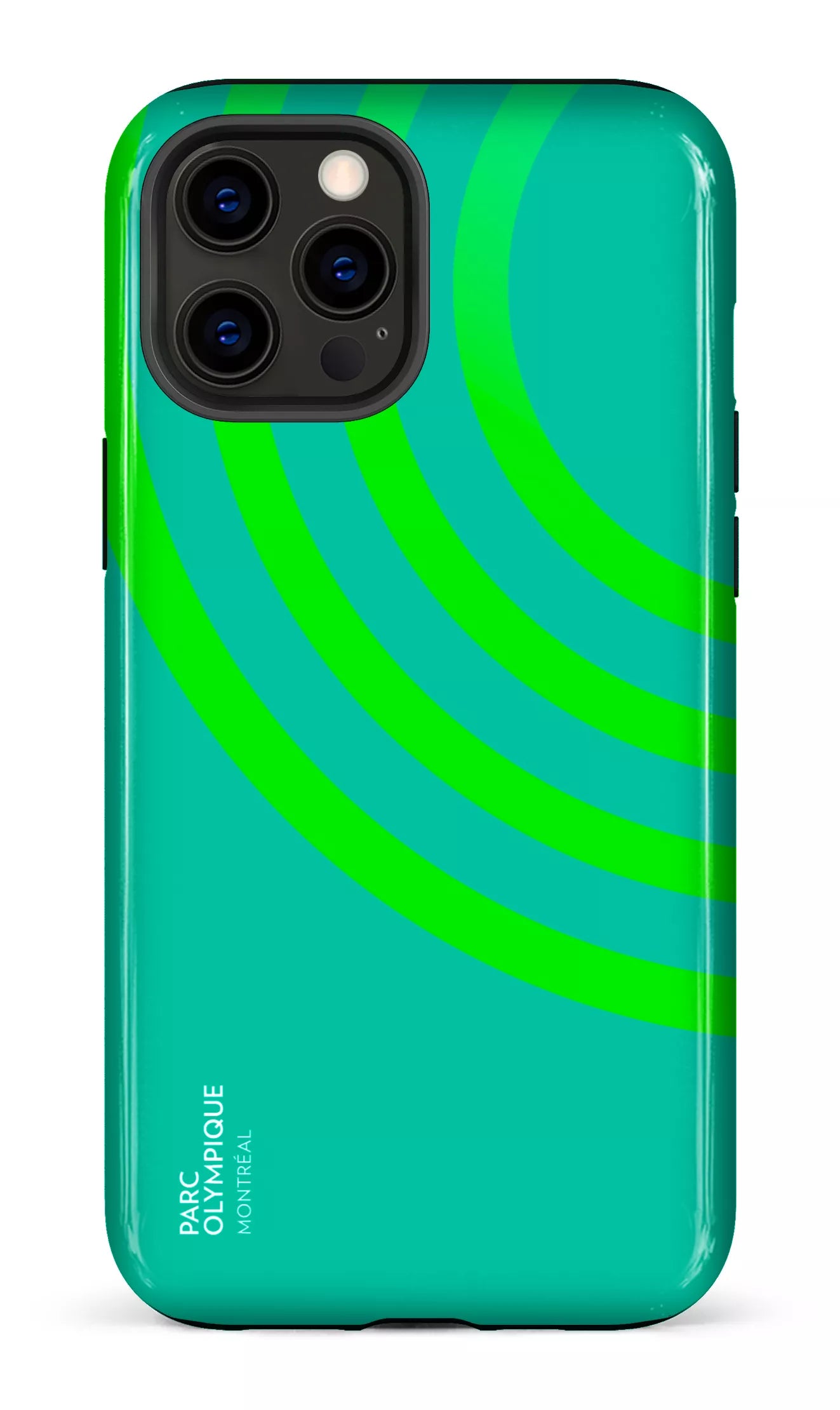 iPhone 12 Pro Max Tough Parc Olympique - Logo Vert -