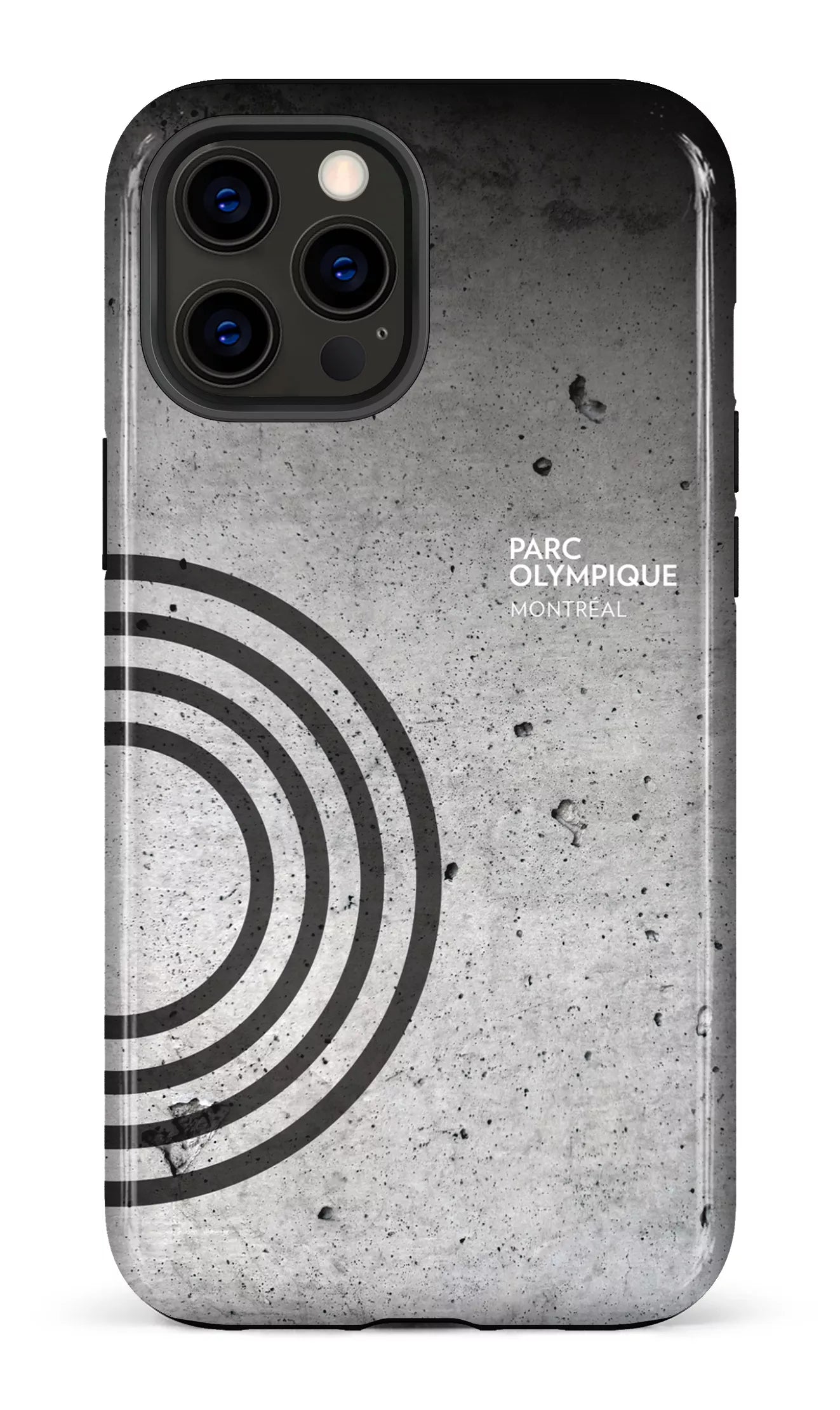 iPhone 12 Pro Max Tough Parc Olympique - Texture Béton -