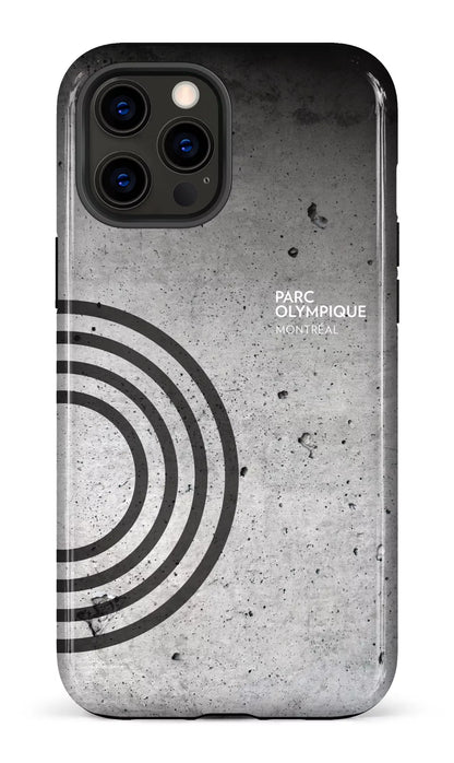 iPhone 12 Pro Max Tough Parc Olympique - Texture Béton -