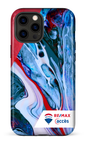 iPhone 12 Pro Max Tough Peinture marbrée claire -