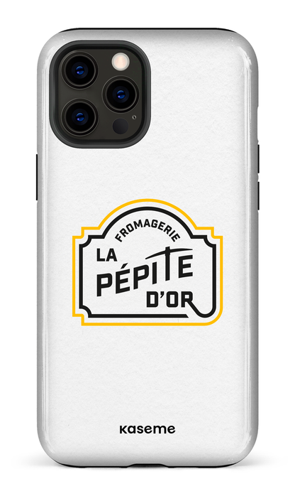 iPhone 12 Pro Max Tough Pépite Blanc -