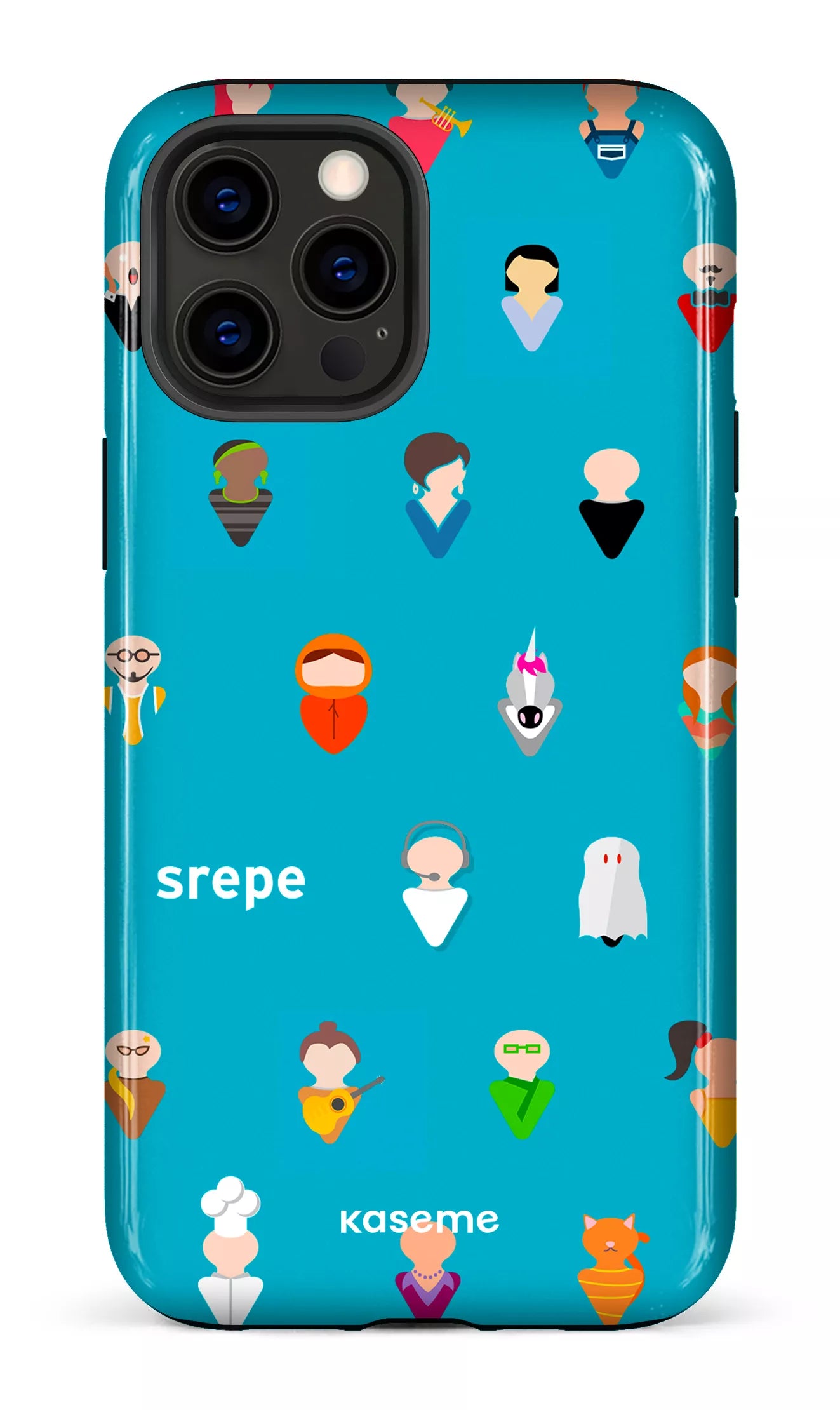 iPhone 12 Pro Max Tough Personnages Turquoise -