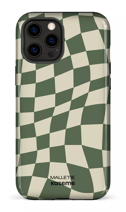iPhone 12 Pro Max Tough Phoenix Vert x Mallette -