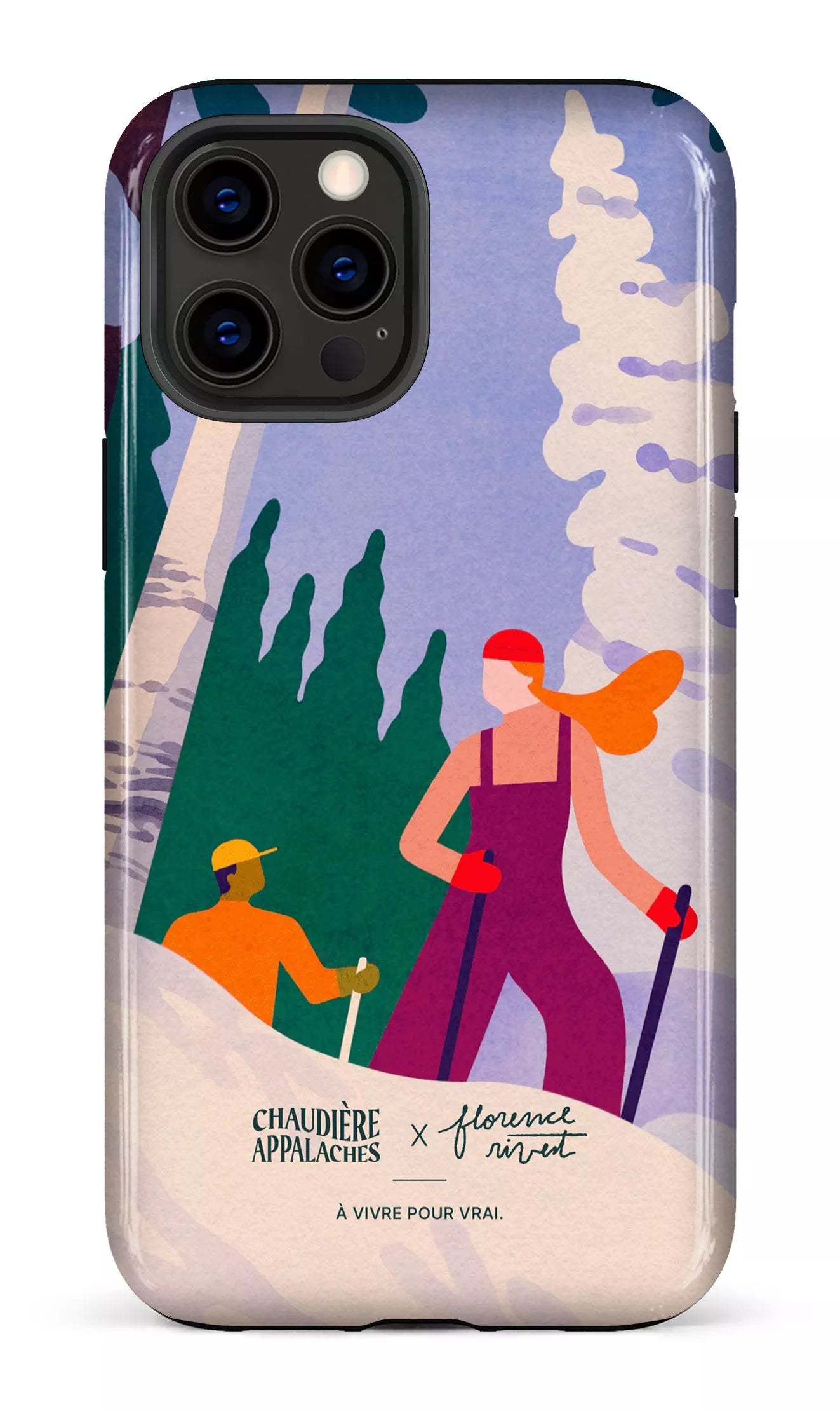 iPhone 12 Pro Max Tough Randonnée hivernale par TCA -