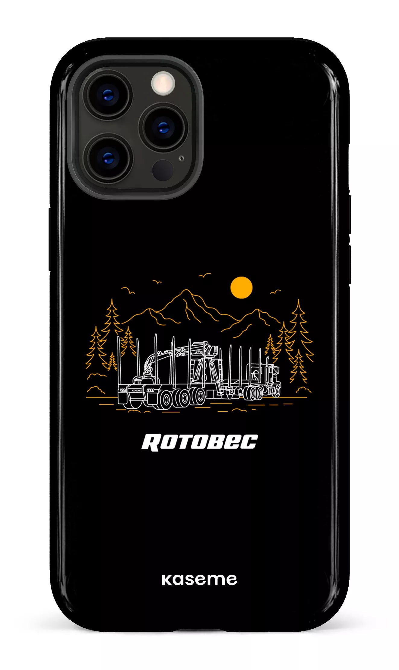iPhone 12 Pro Max Tough Rotobec Noir -