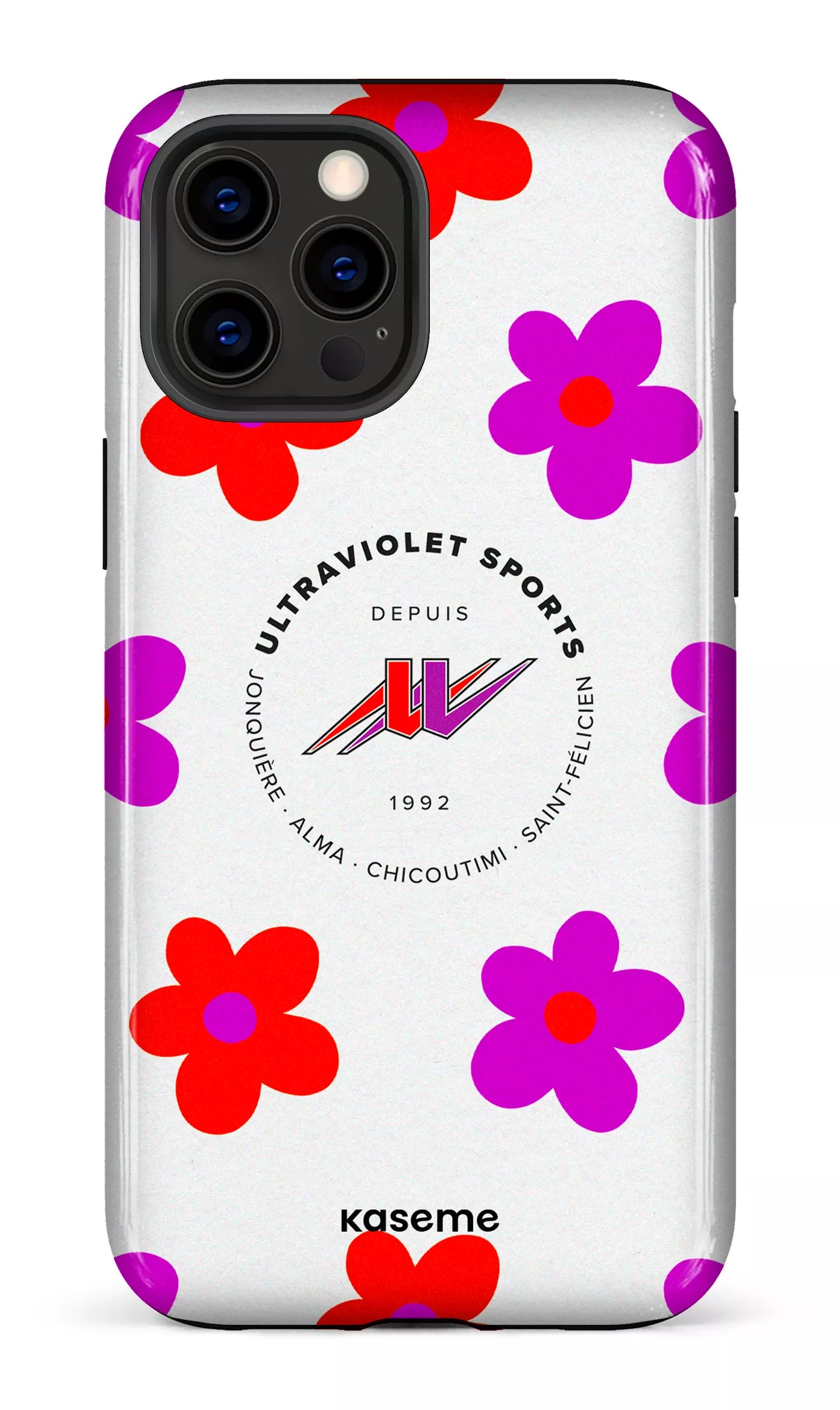 iPhone 12 Pro Max Tough UltraViolet Fleurs -