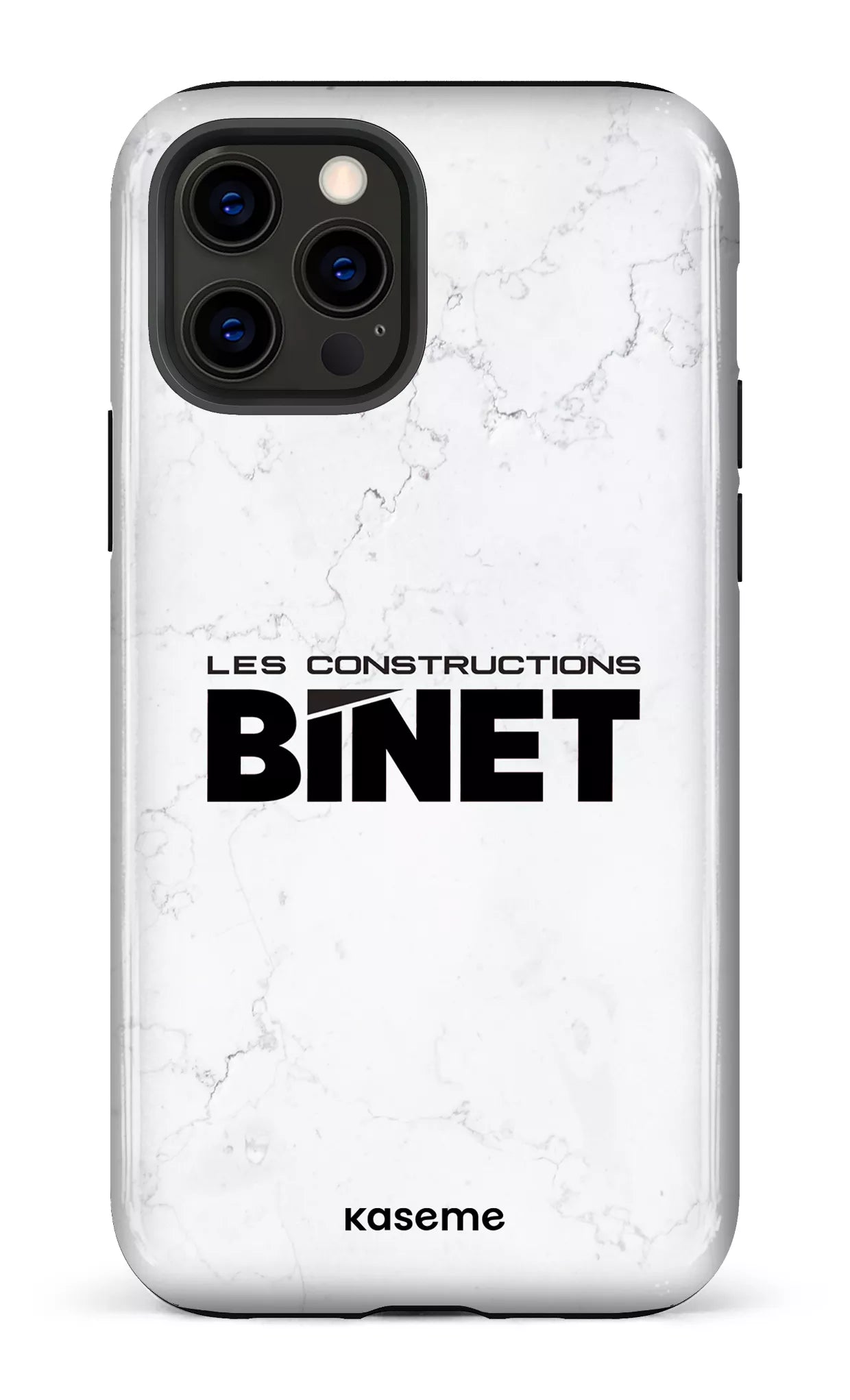 iPhone 12 Pro Tough Constructions Binet Marbre -