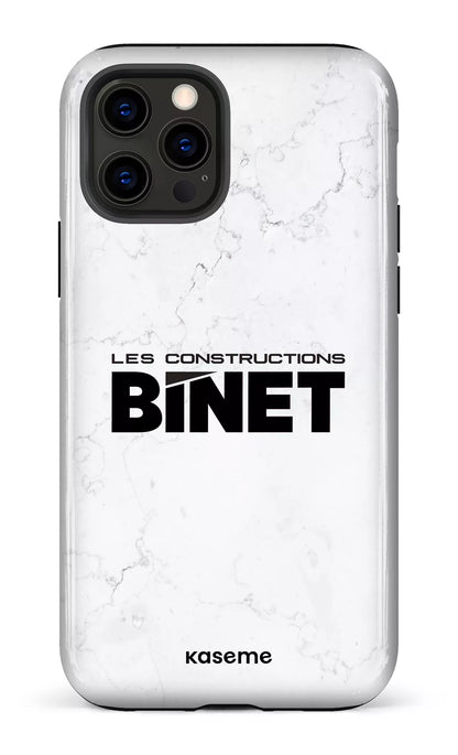 iPhone 12 Pro Tough Constructions Binet Marbre -