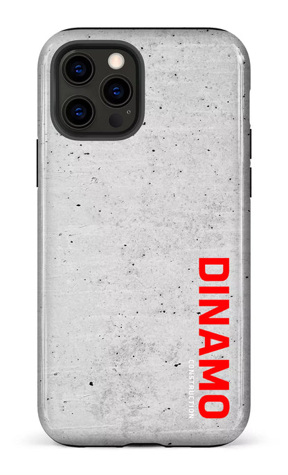 iPhone 12 Pro Tough Dinamo Gris x Logo Rouge -