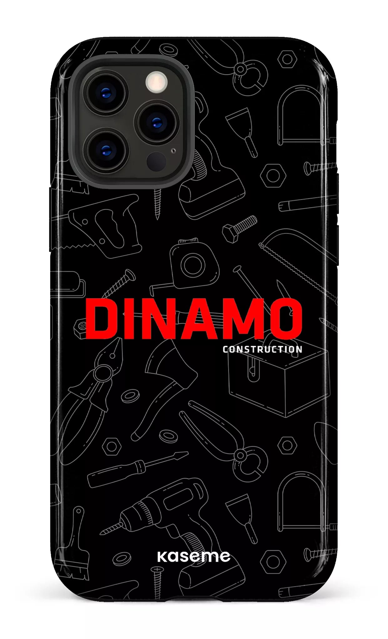 iPhone 12 Pro Tough Dinamo Noir -