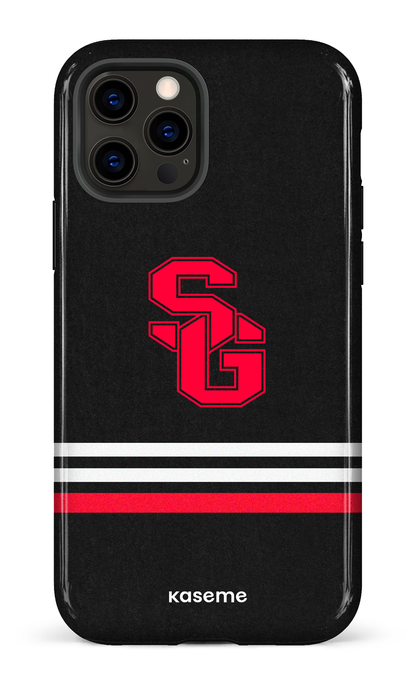 iPhone 12 Pro Tough Dragons PSG Noir -