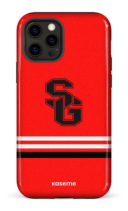iPhone 12 Pro Tough Dragons PSG Rouge -