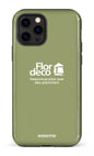 iPhone 12 Pro Tough Flordeco logo Sauge -
