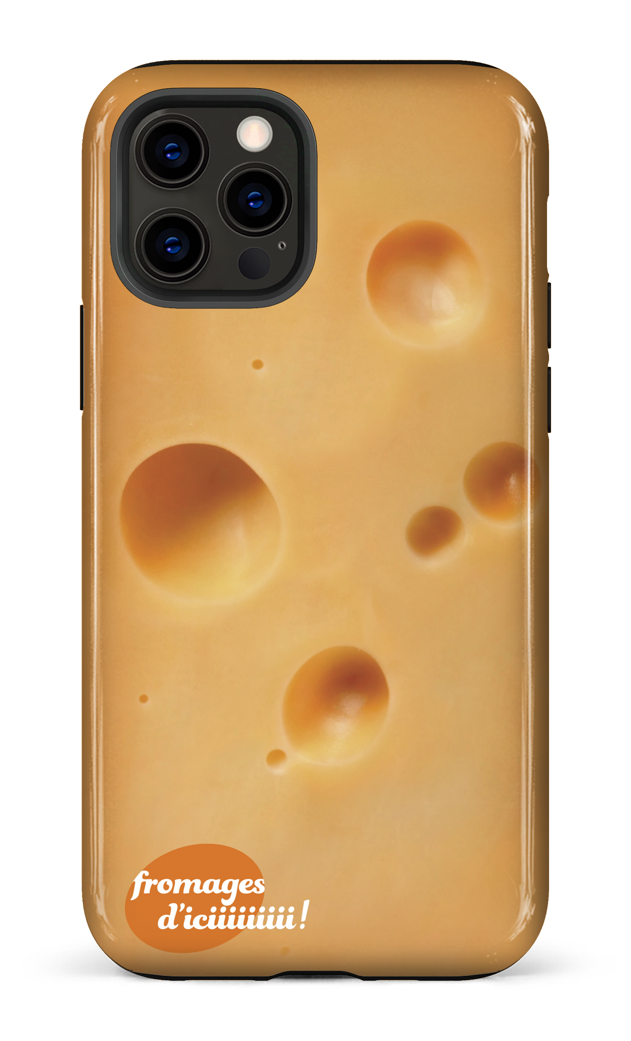 iPhone 12 Pro Tough Fromage Suisse Logo -