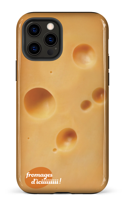 iPhone 12 Pro Tough Fromage Suisse Logo -
