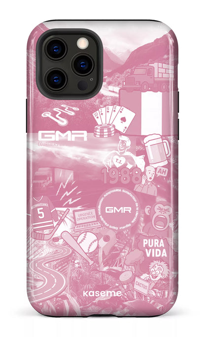 iPhone 12 Pro Tough GMR Collage Rose -