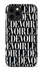 iPhone 12 Pro Tough Le Devoir — Gros logos -