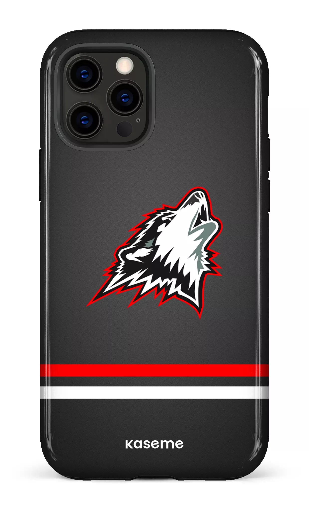 iPhone 12 Pro Tough Les Huskies Gris -