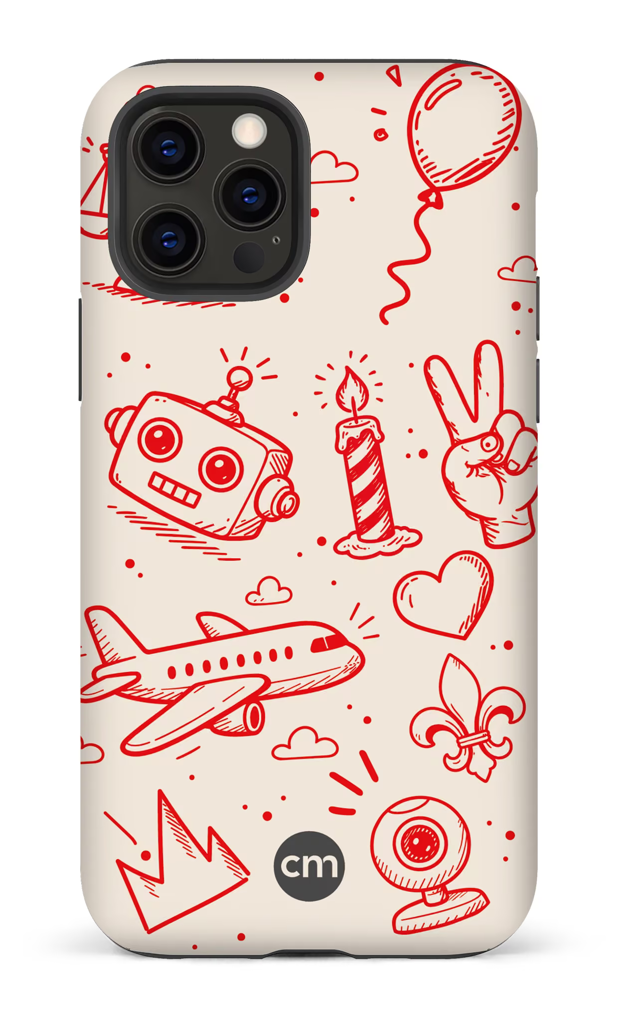 iPhone 12 Pro Tough Matte 20 ans Crakmedia -