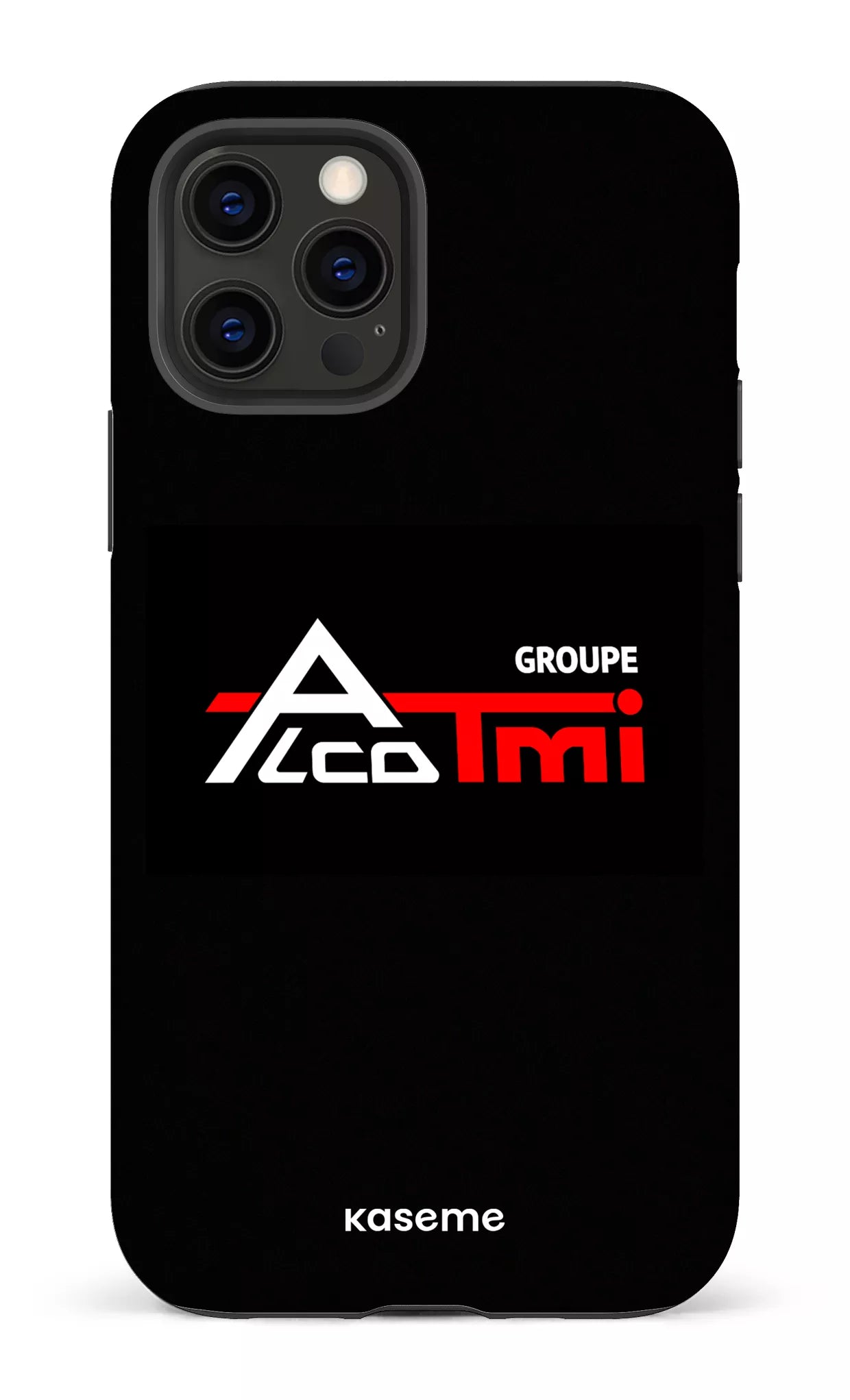 iPhone 12 Pro Tough Matte AlcoTMI Noir -