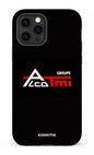 iPhone 12 Pro Tough Matte AlcoTMI Noir -