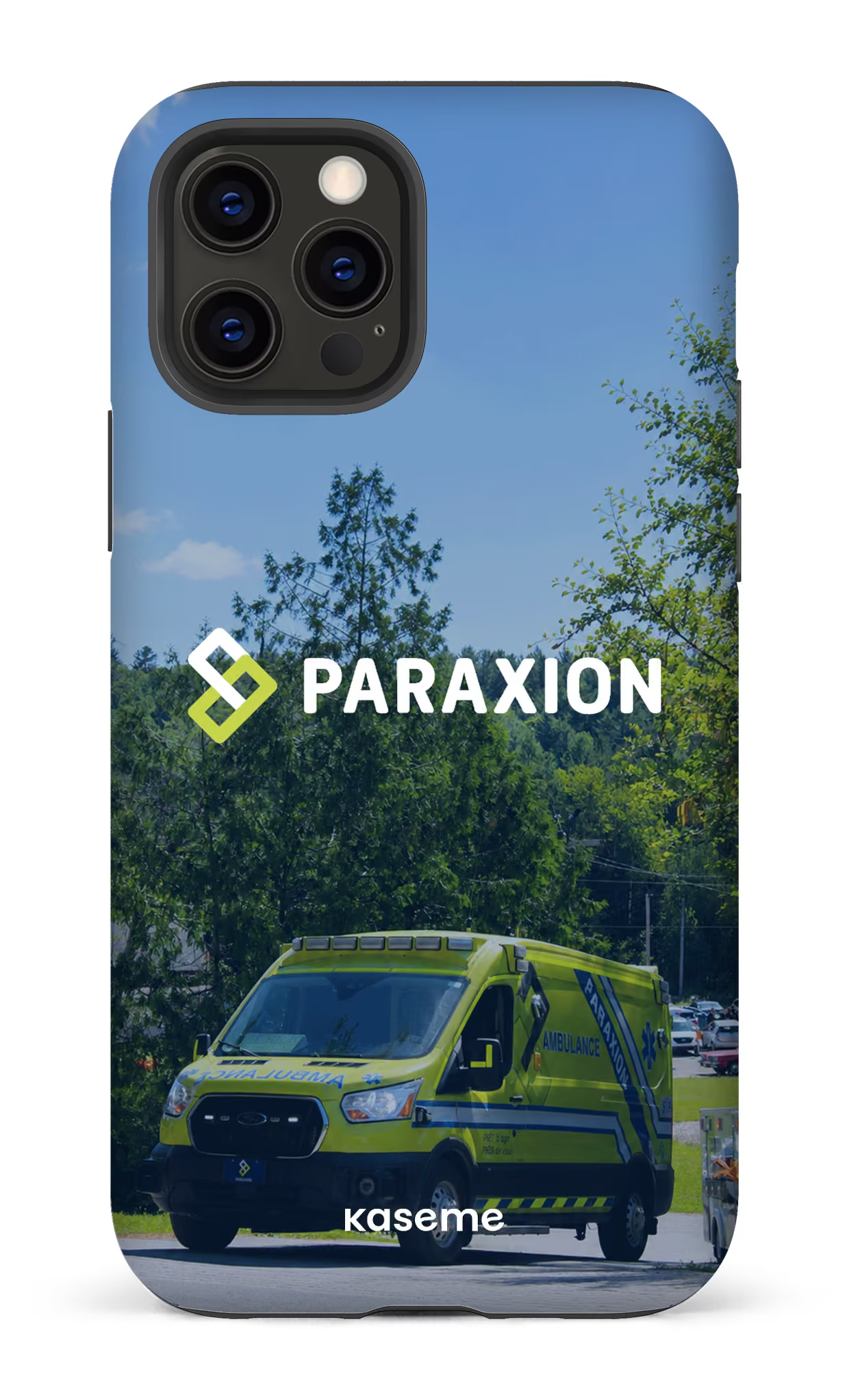 iPhone 12 Pro Tough Matte Ambulance Paraxion -