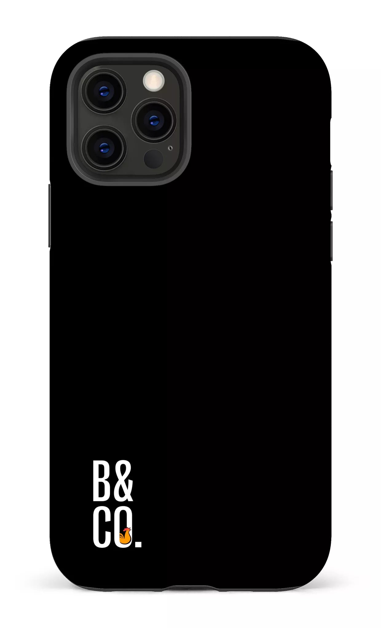 iPhone 12 Pro Tough Matte B&Co Noir -