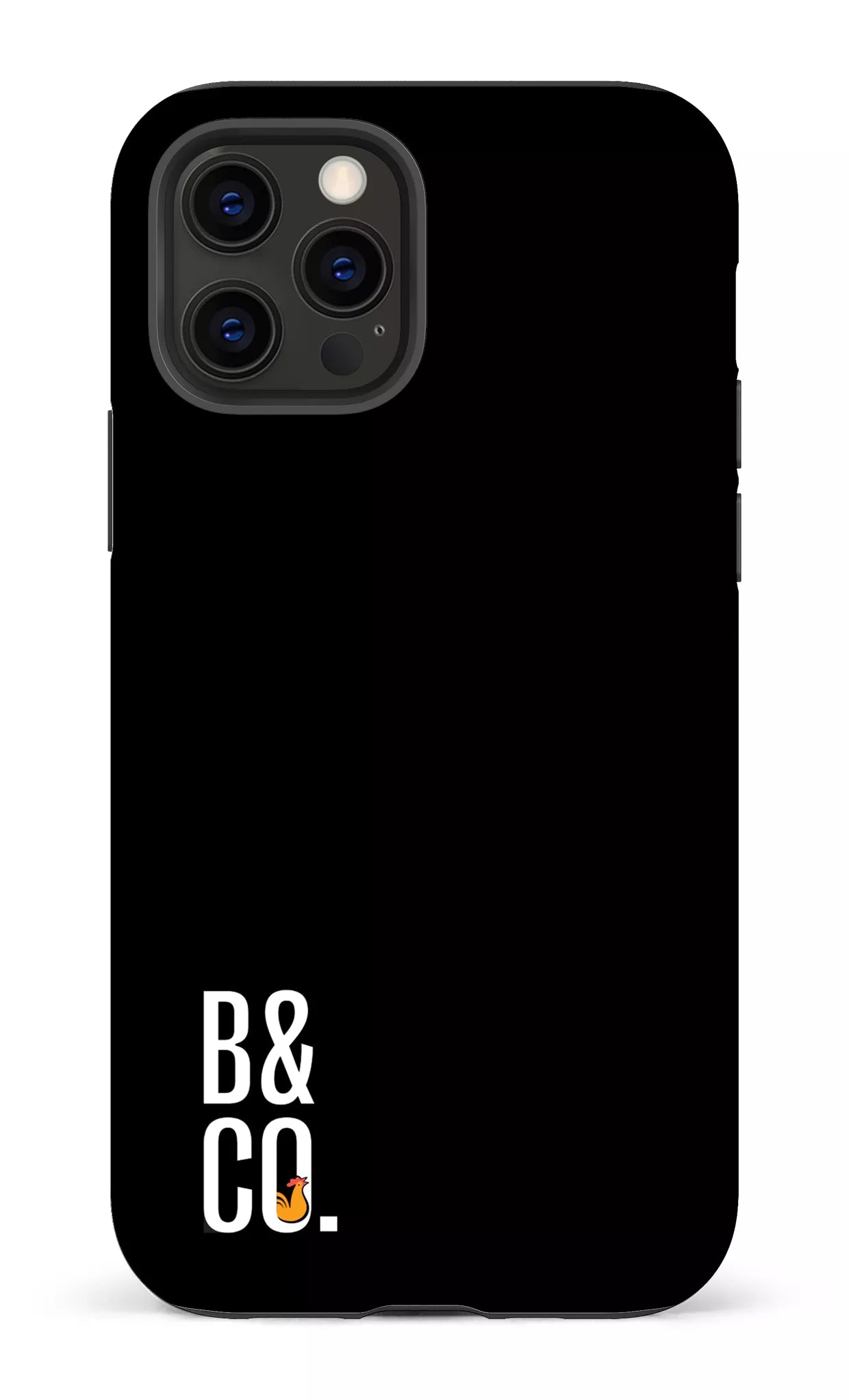 iPhone 12 Pro Tough Matte B&Co Noir -