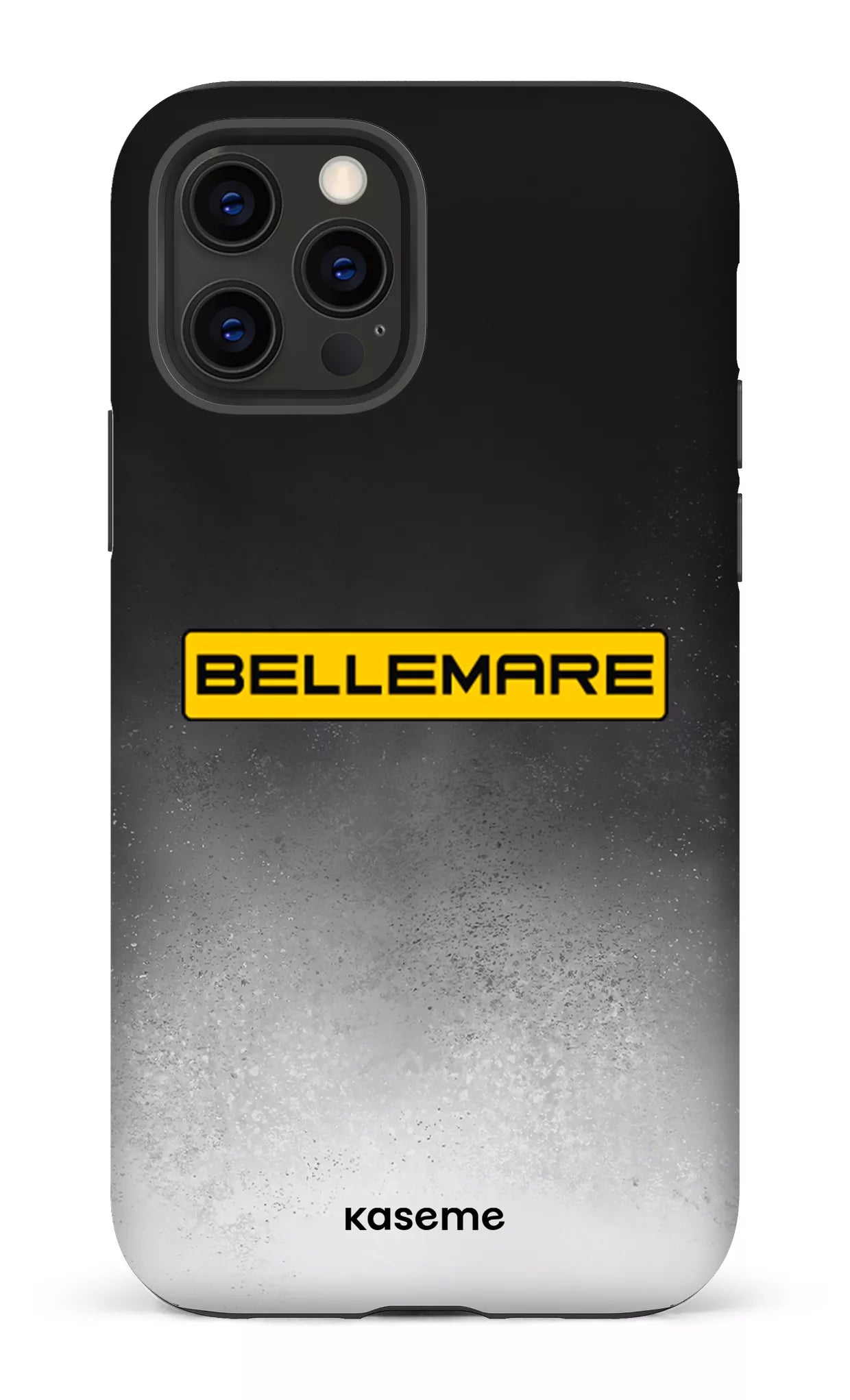 iPhone 12 Pro Tough Matte Bellemarre Noir et Blanc -