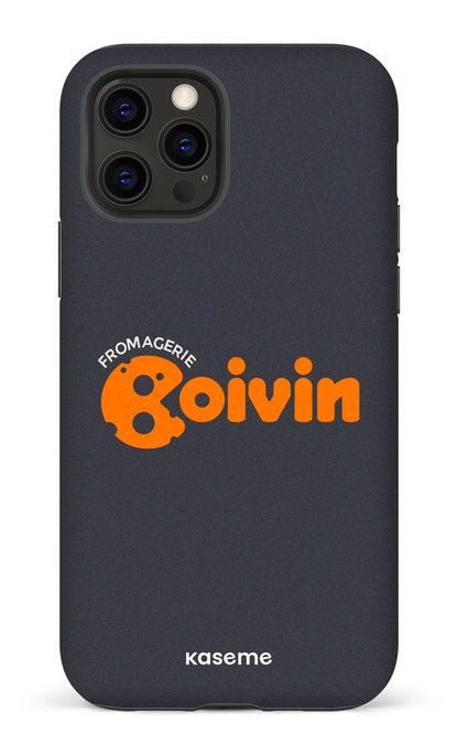 iPhone 12 Pro Tough Matte Boivin Gris -