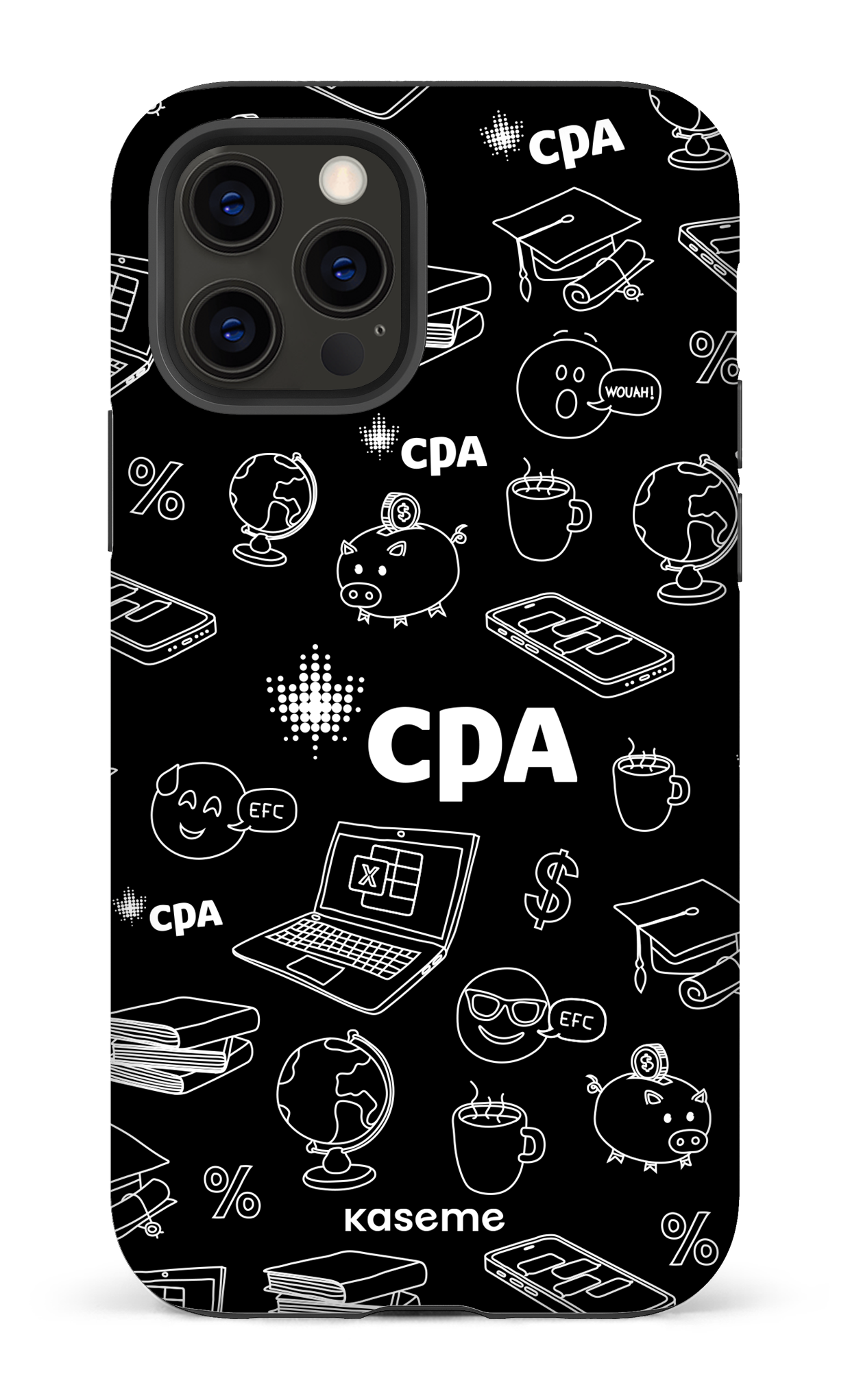 iPhone 12 Pro Tough Matte CPA Pictos -