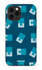 iPhone 12 Pro Tough Matte Casse-tête Bleu -