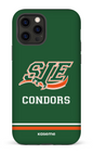 iPhone 12 Pro Tough Matte Condors - vert -
