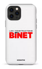 iPhone 12 Pro Tough Matte Constructions Binet Blanc -
